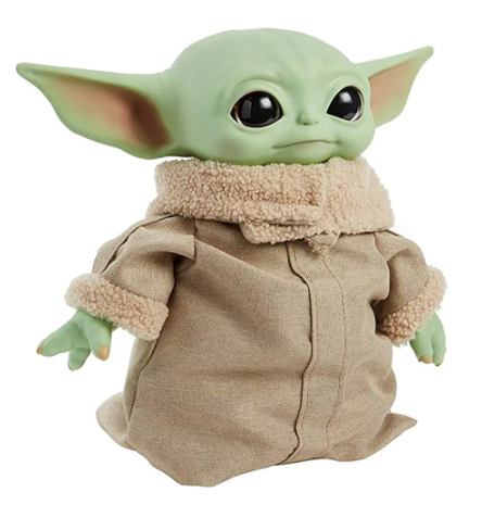 Pelucia Star Wars Mestre Yoda C/ Reconhecimento De Voz 43cm