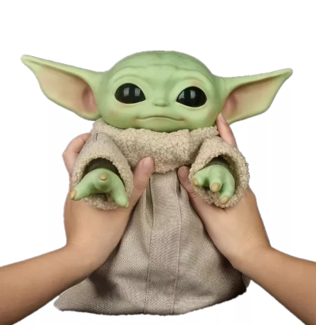 Pelucia Star Wars Mestre Yoda C/ Reconhecimento De Voz 43cm